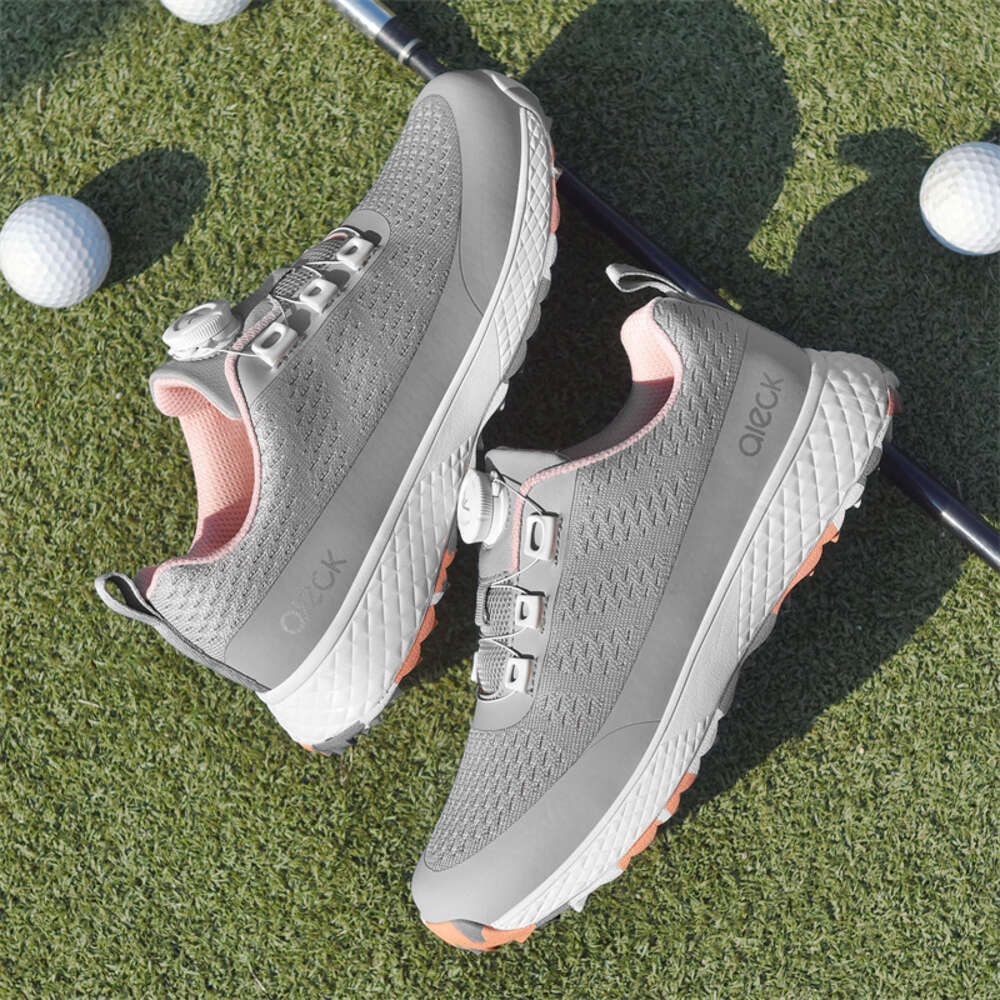 New Anti-Slip Wear-Resistant Breathable Mesh Surface Golf Shoes for Outdoor Training Walking Style