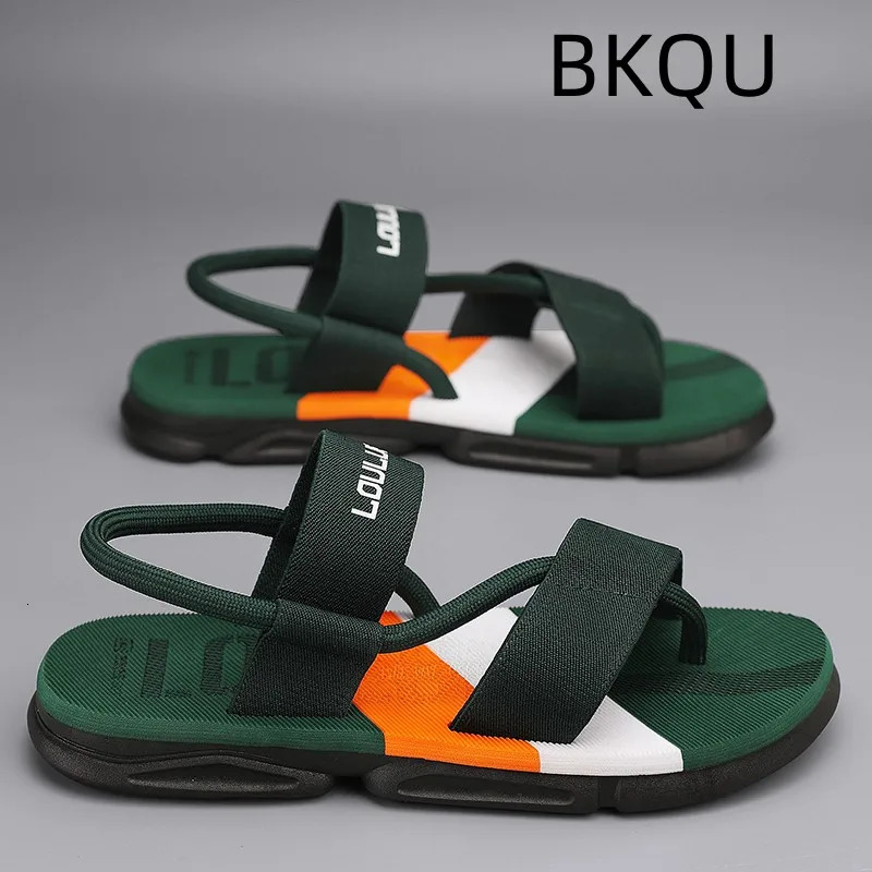 Men Summer Sandals Water Proof Fashion Breathable Casual Beach Non-slip Youth Trend Platform Wear-Resistant Outdoor Summer Main 240612