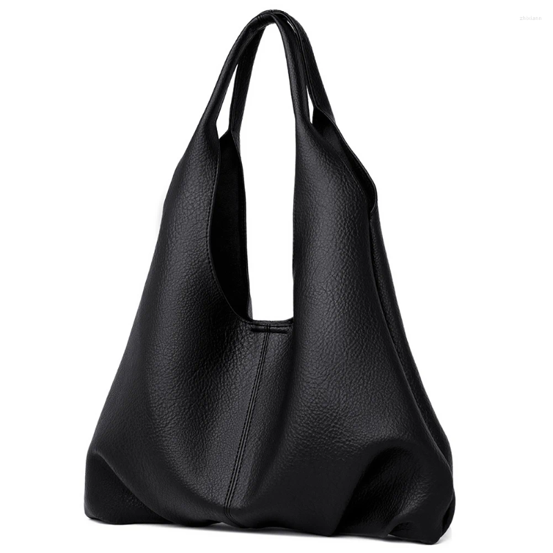 Designer Handbags: Chic Solid Color PU Leather Bag With Top Handle - Lightweight Shoulder Purse For Women New Free Delivery Designer Bag