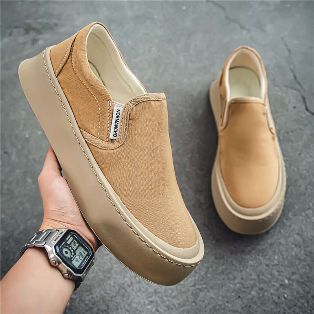 Four Seasons Leisure Cloth Top Men's Shoes in One Step at the Special Offer Store