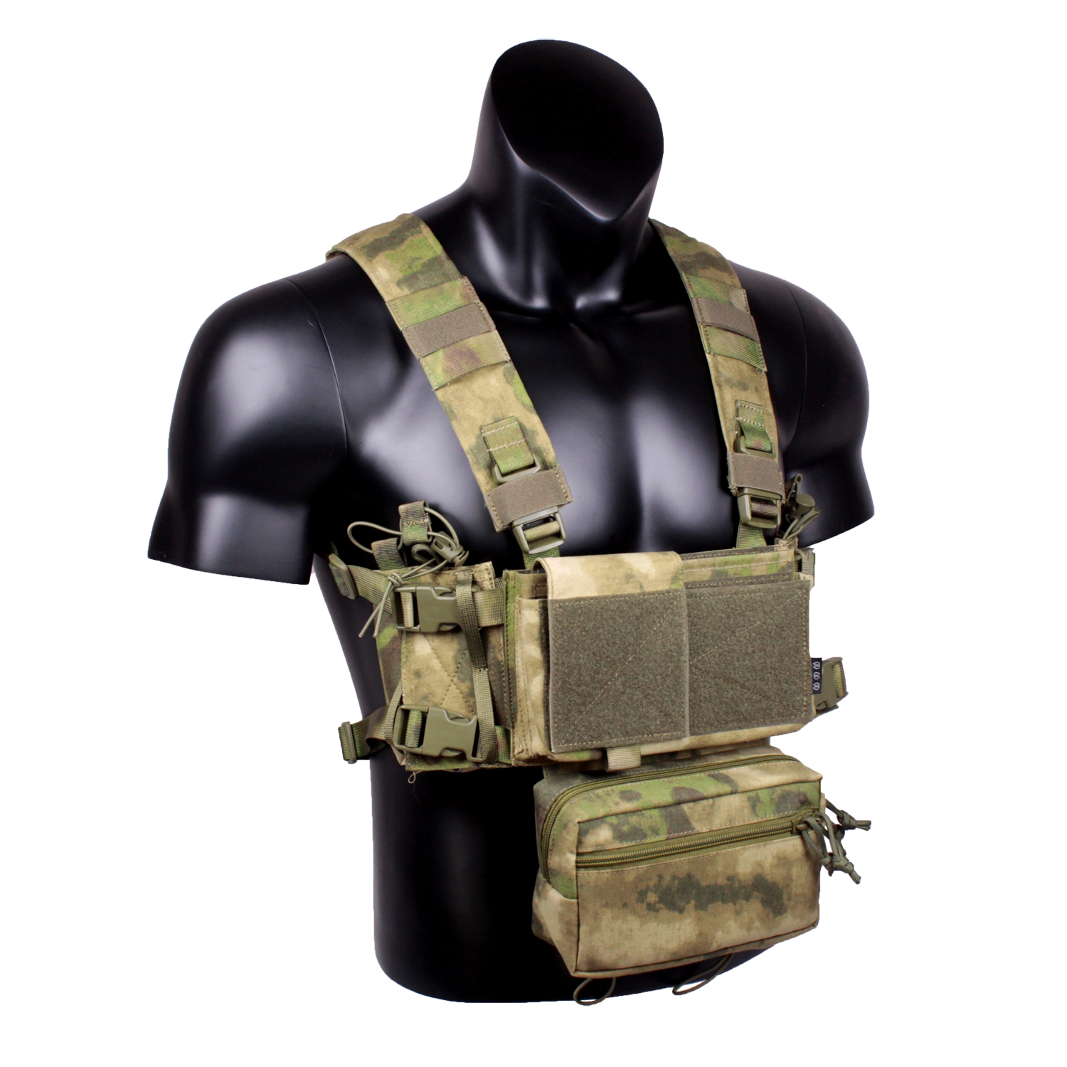 MK4 Micro Gear Chest Rig Bags for w/ 5.56 Mag Pouch Plate Carrier Chaleco Tactico Camouflage Close Combat Airsoft