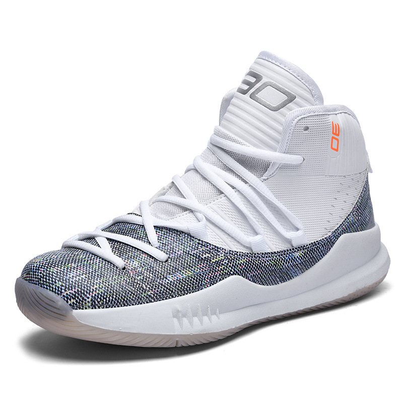 Breathable Anti-Slip Basketball Shoes for Men: Odor-Resistant and Wear-Resistant dh910320090