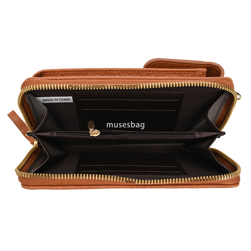 Designer Women's High Quality Elegant Small and Exquisite Crossbody Bag Single Shoulder Small Bag Retro Multi functional Vertical Phone Bag Women