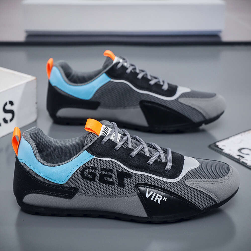 2024 New Product Mesh Breathable Running Soft Sole Flat Fashion Anti slip Walking Style Casual Shoes