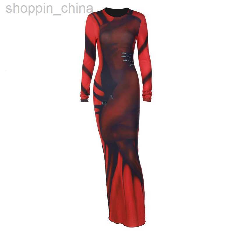 Basic Casual Dresses Spring Women's New Fashion Street Style Colored Slim Fit Long Sleeve Wrapped Hip Fit Long Dress
