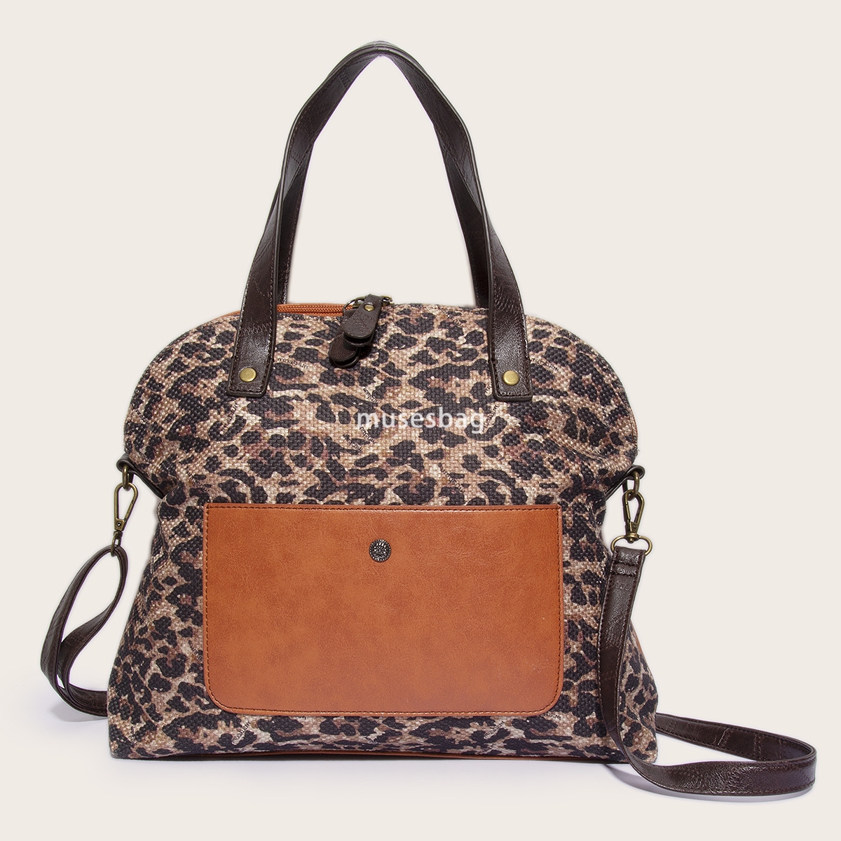 New niche design shell bag for commutin large capacity bag European and American retro style ethnic style cotton and linen handheld single shoulder cr