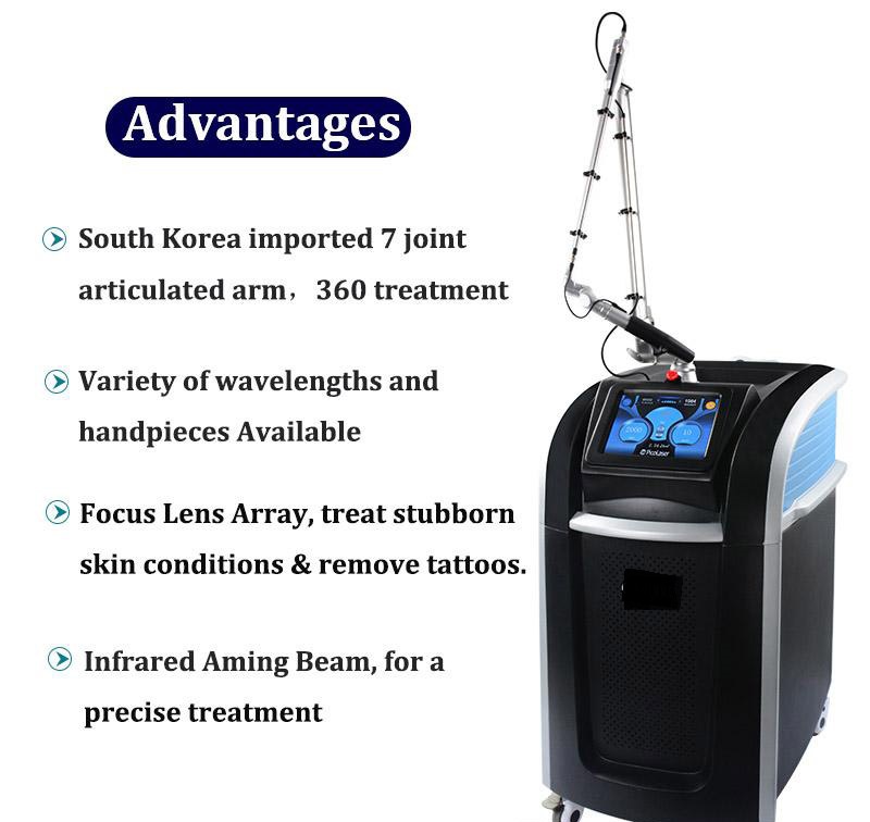 2024 Pico laser skin rejuvenation tattoo removal machines Picosecond laser pigmentation remove freckles removal laser freckles removal equipment