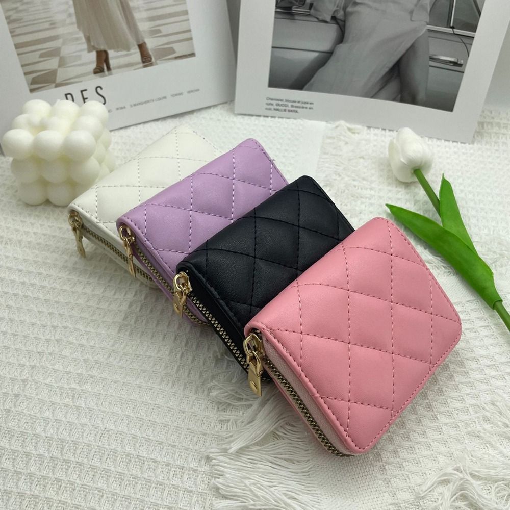 Casual Ladies Small Purse Coin Clutches Women PU Leather Wallet Money Bag Card Holder