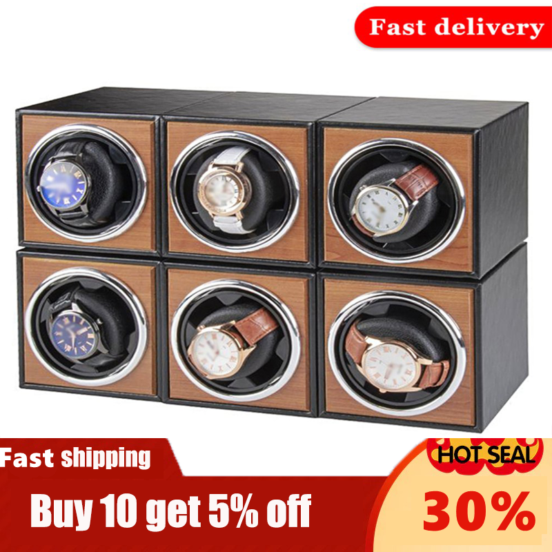 Watch Winder for automatic watches single Wooden Watch Accessories Box Watches Storage Luxury