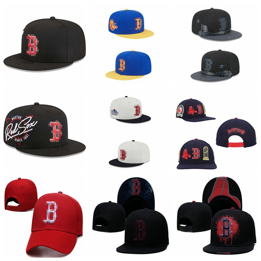 Red Soxes- B letter baseball caps new fashion snapback hats Casquettes chapeu sunbonnet sports cap for man woman hip hop