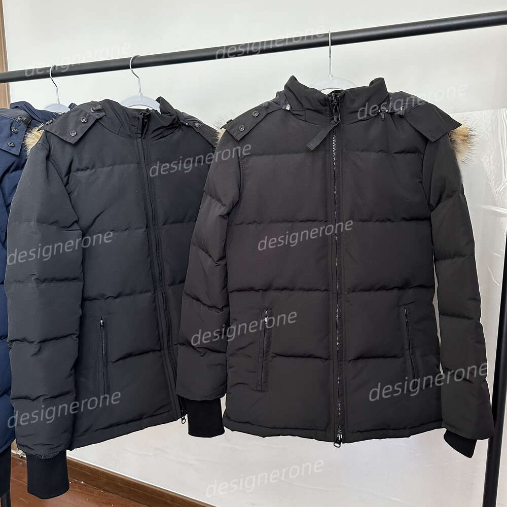 Puffer Jackets Womens Designer Real Coyote Fur Outdoor Parka Jassen Outerwear Hooded Fourrure Manteau Down Jacket Coat Hiver Parka Doudoune