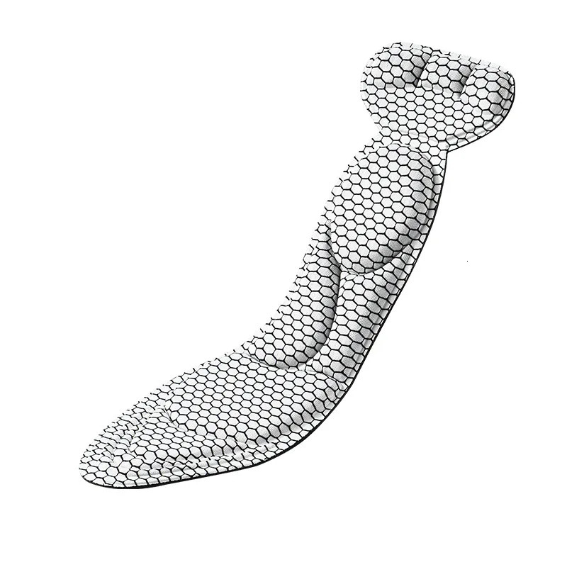 Graphene Insoles Heel Sticker Absorbs Sweat Odors Antibacterial Deodorizing Comfortable Women High Heels Pad Shoes Accessories 240613