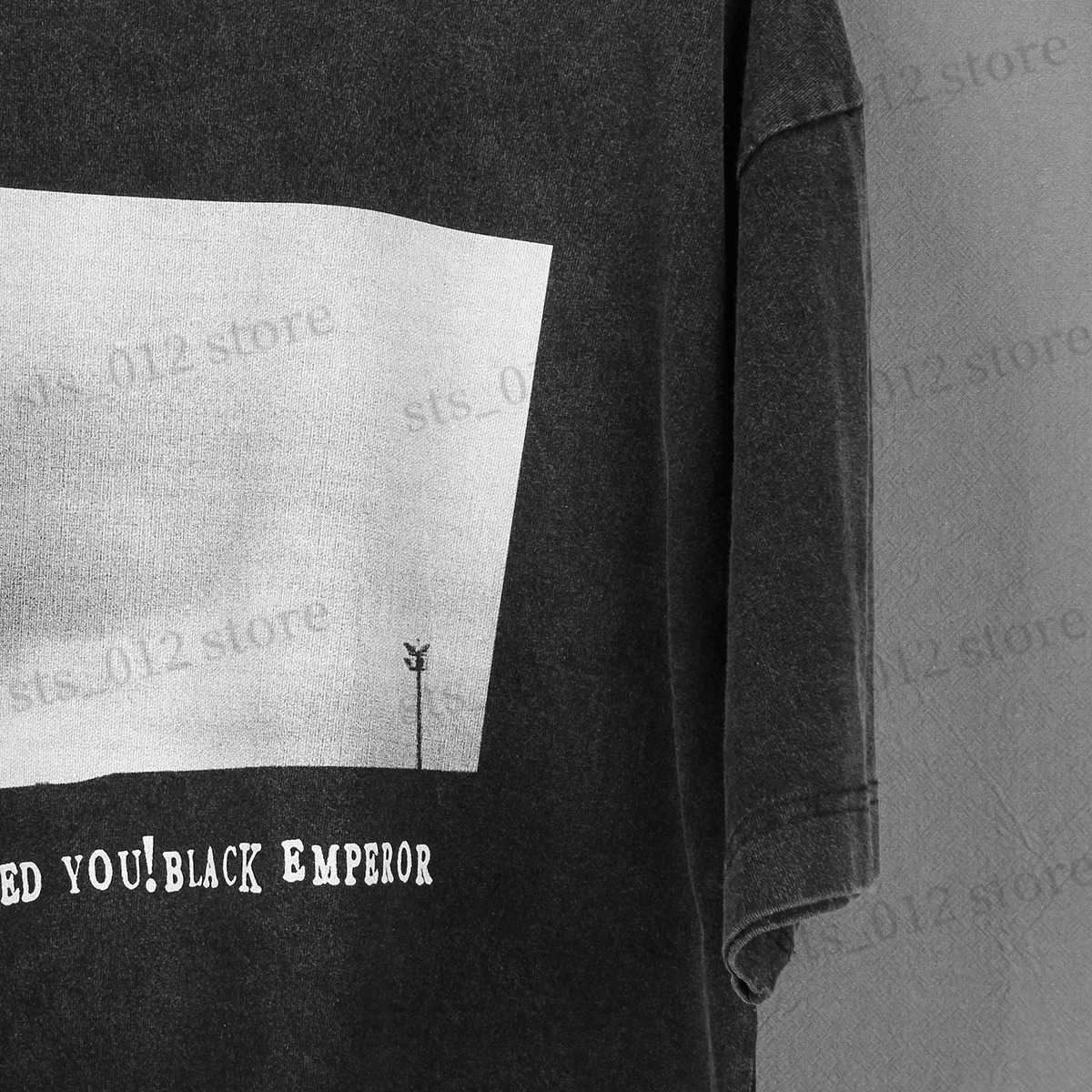 Men's T-Shirts Godspeed You Black Emperor T-Shirt Post Rock Sigur Ros Men Washed Long Sleeves Mens Clothing Short Sleeve Cotton Tee T240613