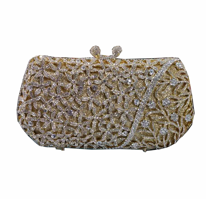 New Italian fashion clutch bag party wallet ladies wedding bridal handbag new dinner ladies handbag rhinestone bag