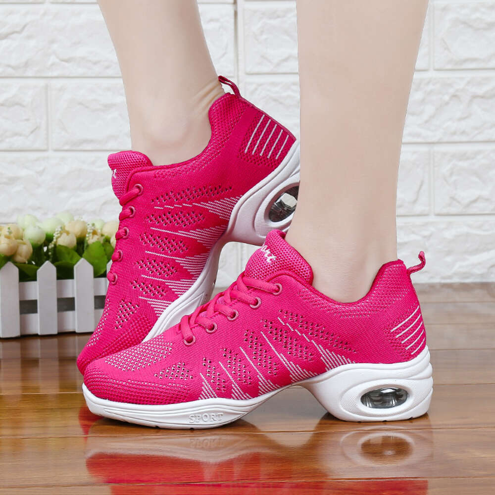 Sport Feature Soft Outsole Breath Four Season Profession Dance For Women Jazz Ballet Shoes Sneakers 7465f