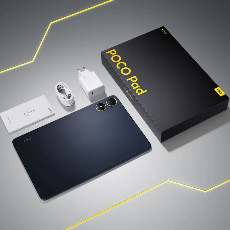 Global Version POCO Pad 12.1'' 2.5K Display Tablet Snapdragon 7s Gen 2 Octa core 10000mAh Battery 33W Charging WIFI Tablet PC