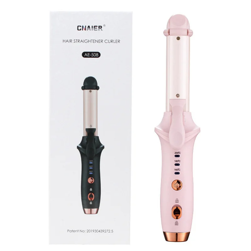 Curling Iron Wand Straight Curl Dual Purpose Wireless Rechargeable 3-speed temperature Bangs Curl Straightening Board Clipboard