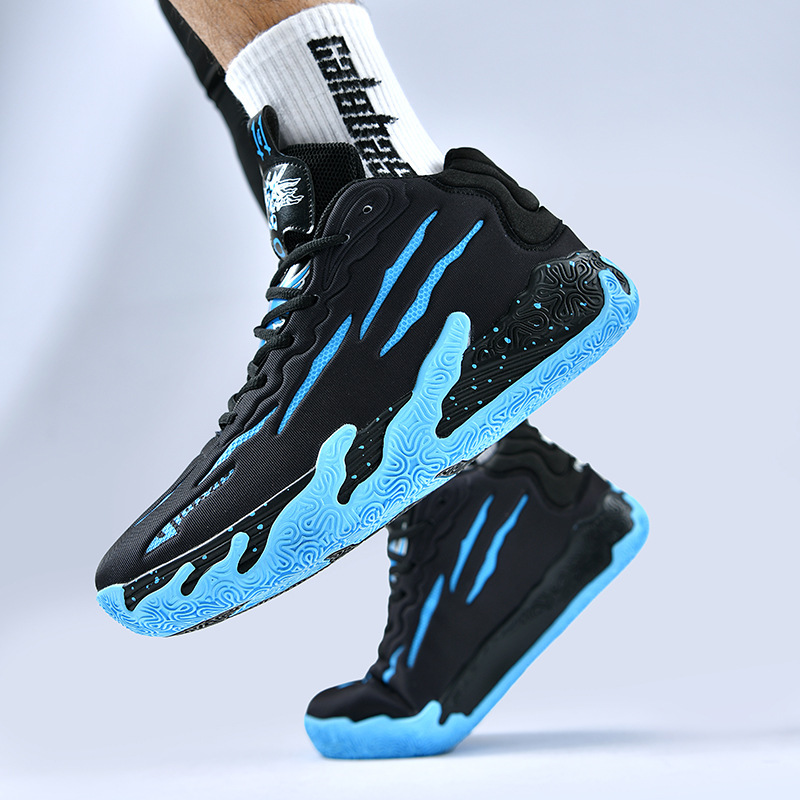 New practical shock-absorbing sports casual versatile including shipping anti slip and wear-resistant basketball men running shoes