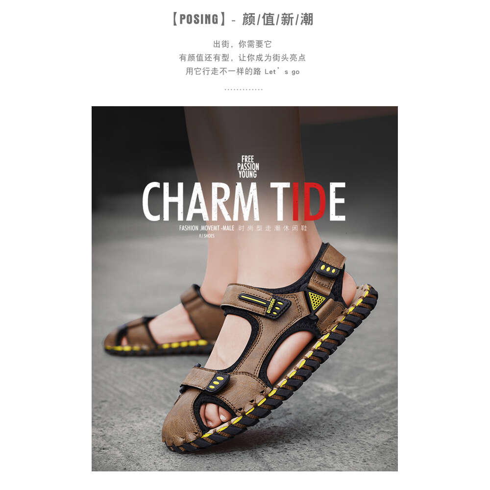 Taihao 6075 Large Handsewn Casual Sandals 38-46