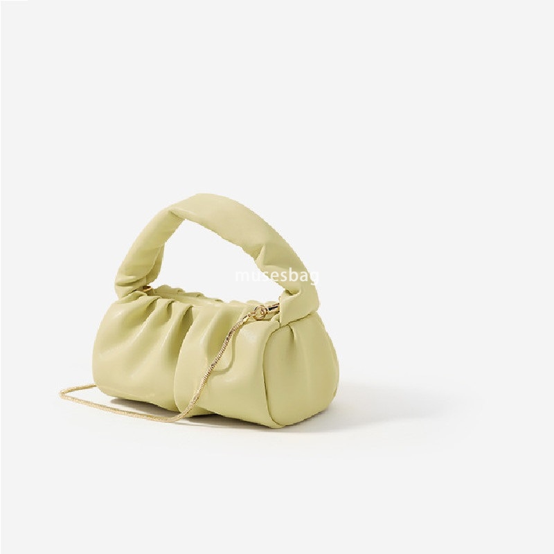 Advanced Spring/Summer New Small Bag with Rabbit Ears Unique Design Versatile Handheld Folded Cloud Bag Essential for Commuting Crossbody Chain Bag