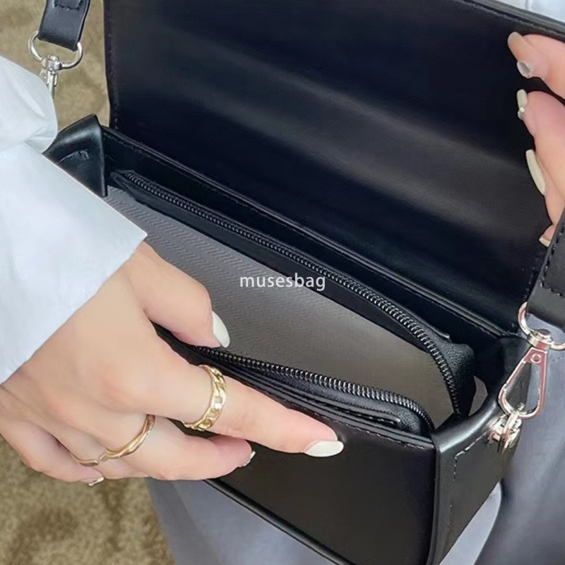 Designer Women's High Quality Temperament Casual Fashion Square Phone Bag Box Bag Versatile Practical Multi functional White One Shoulder Crossbo