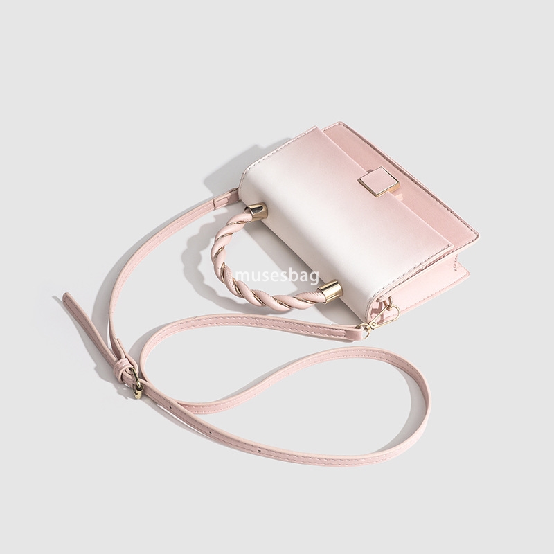 Women's Bag Spring/Summer Celebrity Bag Sweet Handheld Small Square Bag Women's New Trendy Texture Single Shoulder Crossbody Bag Women'