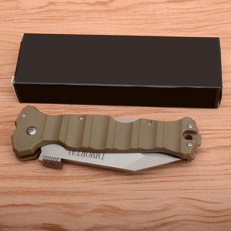 IMMORTAL Eternal CS Cold Folding High End Outdoor Survival Camping And Mountaineering Handle Small Knife 85Fb69