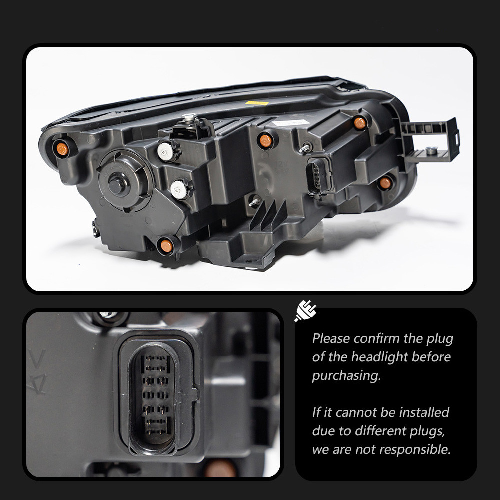 Car Light for VW Passat B9 20 19-20 20 New Passat US Version LED Upgrade Lens Dynamic Signal Headlights Assembly