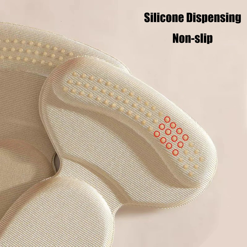 5 pairs of insoles womens insoles high foot pads lined handles inserted foot pads pain pads shoe size reducer fillers 240612