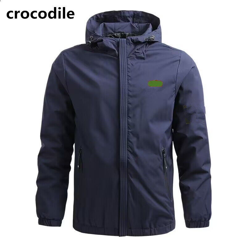 Crocodile designer jacket, luxurious jacket for men women, fashionable jacket couples, classic popular outdoor jacket, slim fit baseball trench coat cargo pants a1