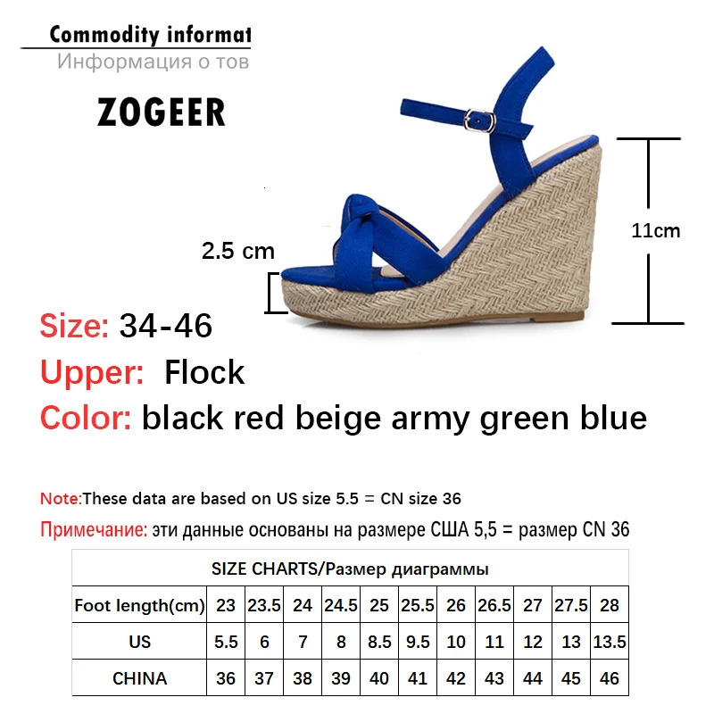 Summer Wedge Shoes Womens Sandals Fashion Party Shoes Footwear Large Knitted Wedge High Heels Womens Flip 240612