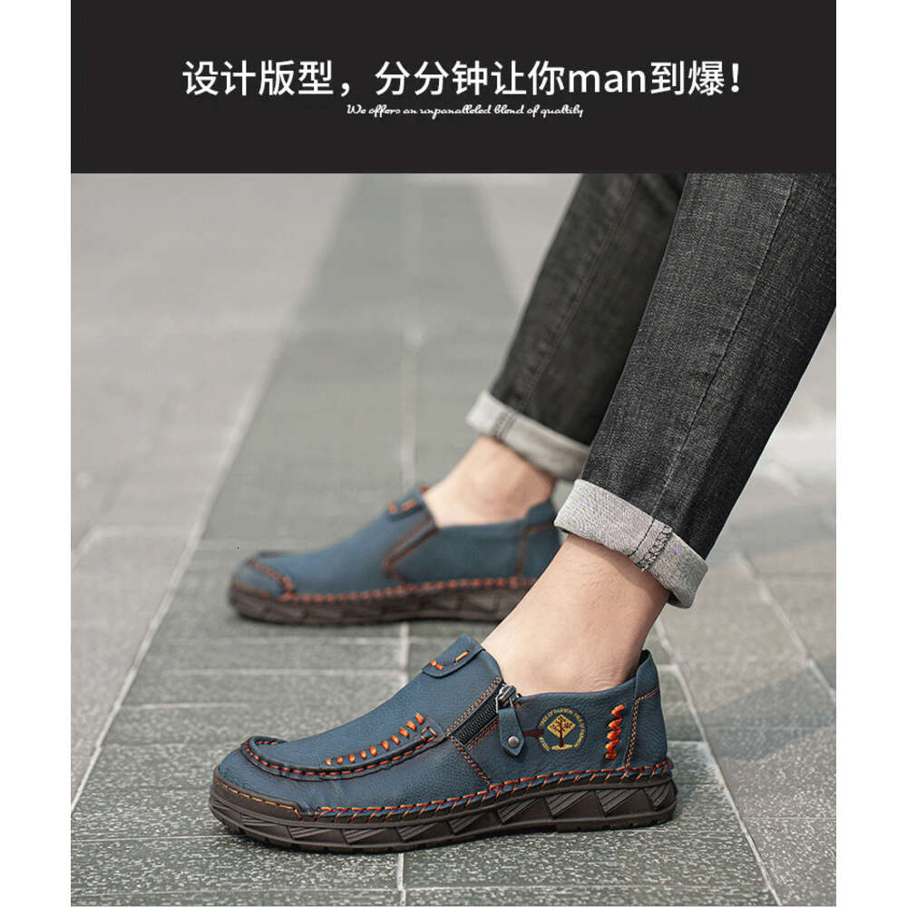 Taihao M666 Large Hand Sewn Casual Leather Shoes 39-48