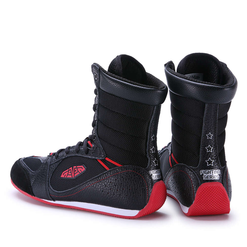 Professional Gym Training Combat Boots Wide Fit Men Women Boxing Shoes