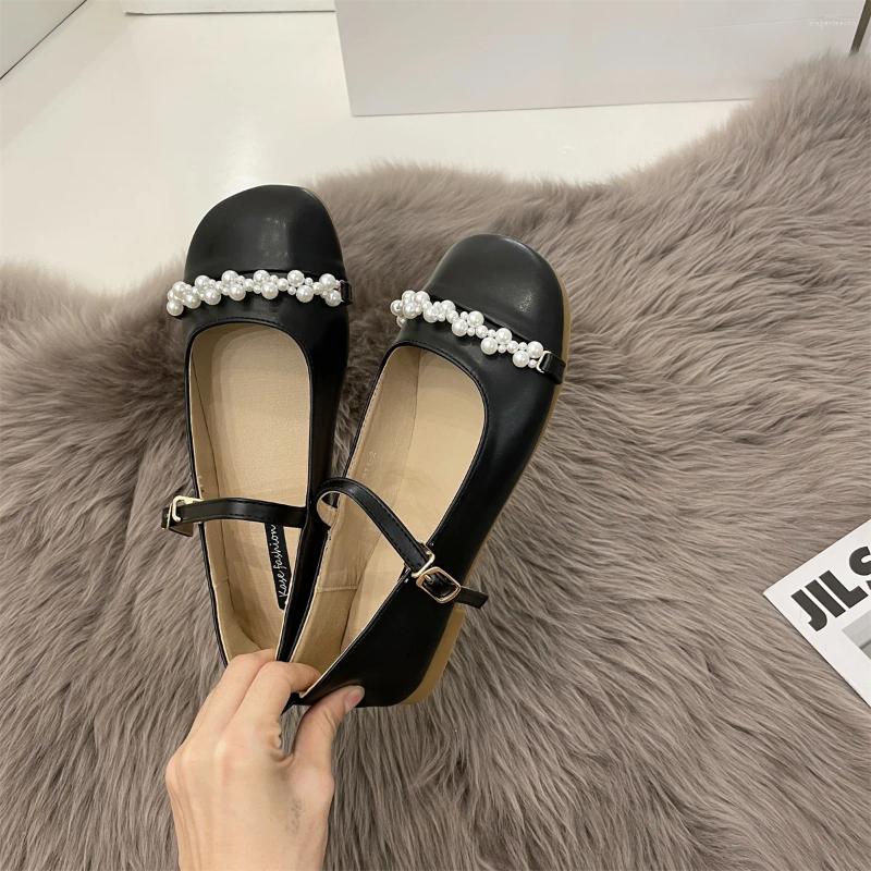 Casual Shoes Bailamos 2025 Spring Women Flats Comfortable Soft Boat Loafers Ballerina Shallow Round Toe Ballet Flat