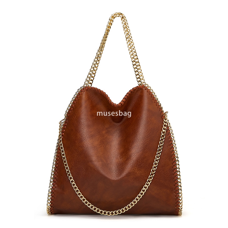 High end high-quality new spring summer European and American fashion chain simple ZA folding hand-held women's shoulder bags 56a5 4