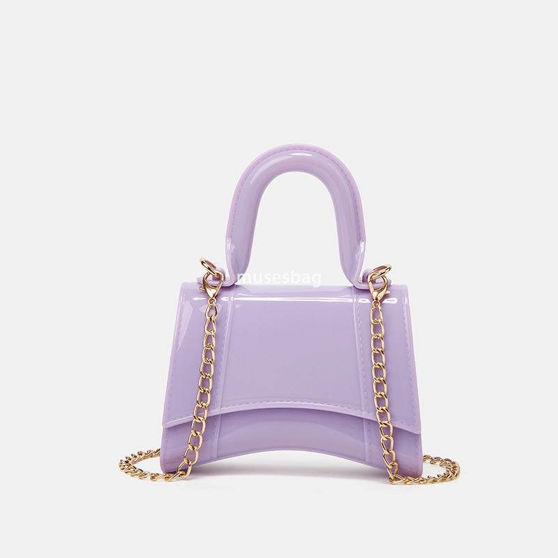 New PU material bright leather bag niche design mobile phone bag trendy small bag casual women's bag multi-functional crossbody bag for outdoor u
