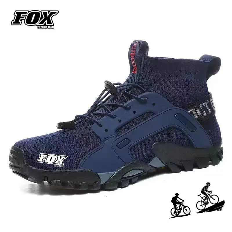 Shoes Mountain FOX Cycg Bike Team Mens Boots Waterproof Motorcycle Footwear Road Bicycle Sneaker atos Mtb Hombre Ciclismo