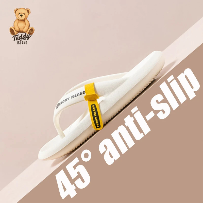 Mens and womens bathroom slippers with soft soled EVA anti slip summer indoor and outdoor beach slippers 240612