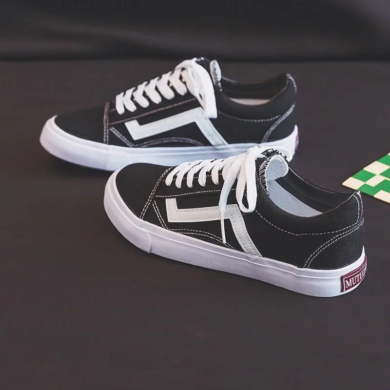 spring 2024 new Vance canvas women classic retro chic lovers casual national trend student skateboard shoes 241106
