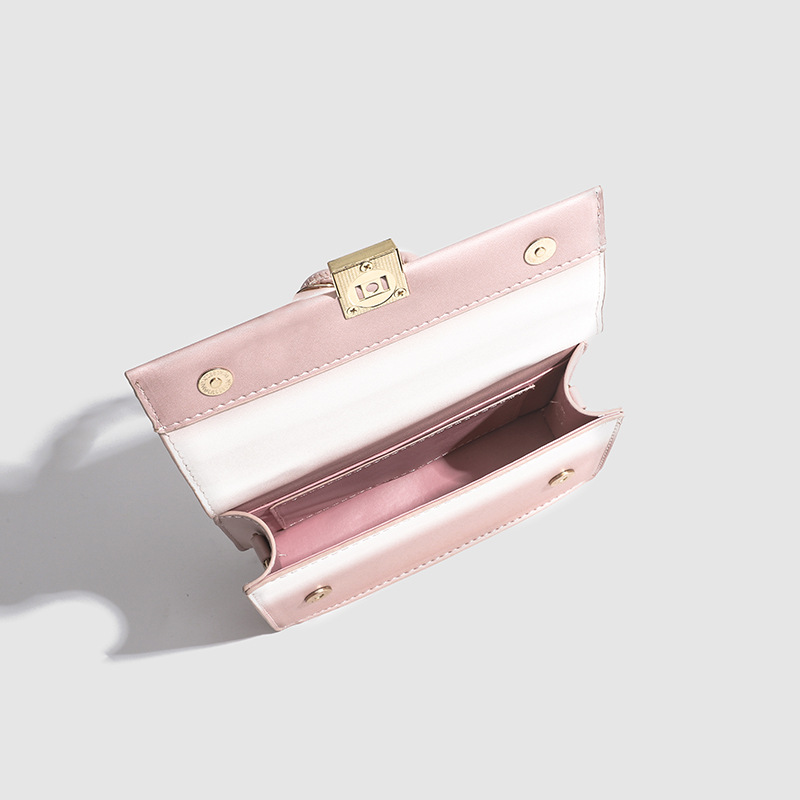 Women's Bag Spring/Summer Celebrity Bag Sweet Handheld Small Square Bag Women's New Trendy Texture Single Shoulder Crossbody Bag Women'