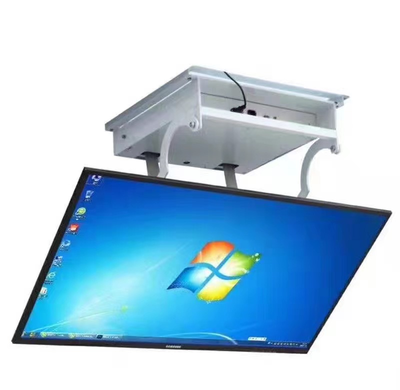 AT 32 - 70 lcd tumber plasma tv remote control lift hanger ceiling tv mount lift,for Swivel save place for home and hotel