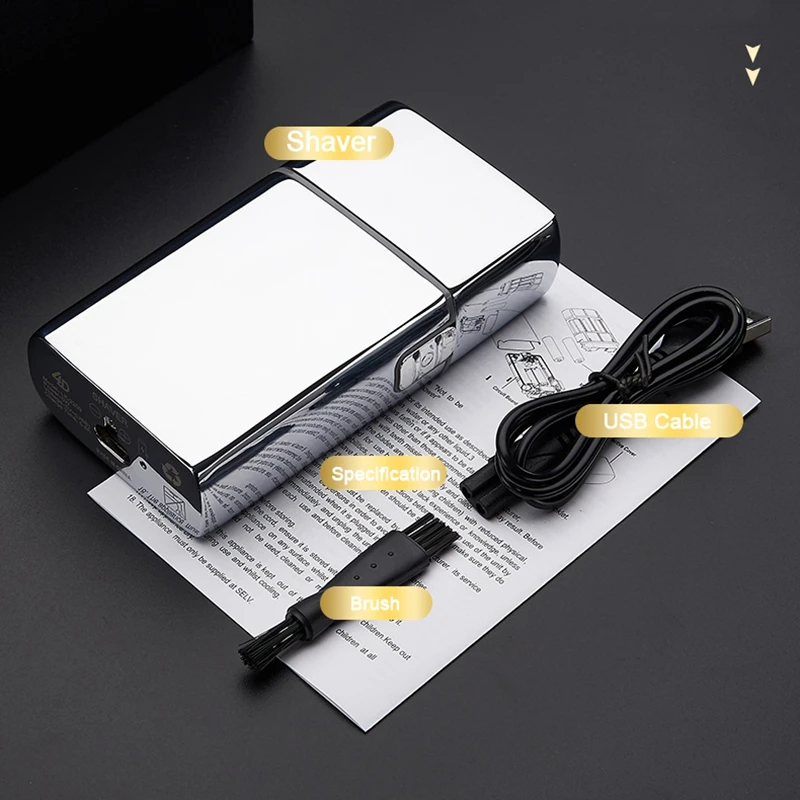 Cordless Metal Barber Shop Hair Shaver For Men Beard Electric Shaver Razor Fade Bald Head Shaving Machine Rechargeable