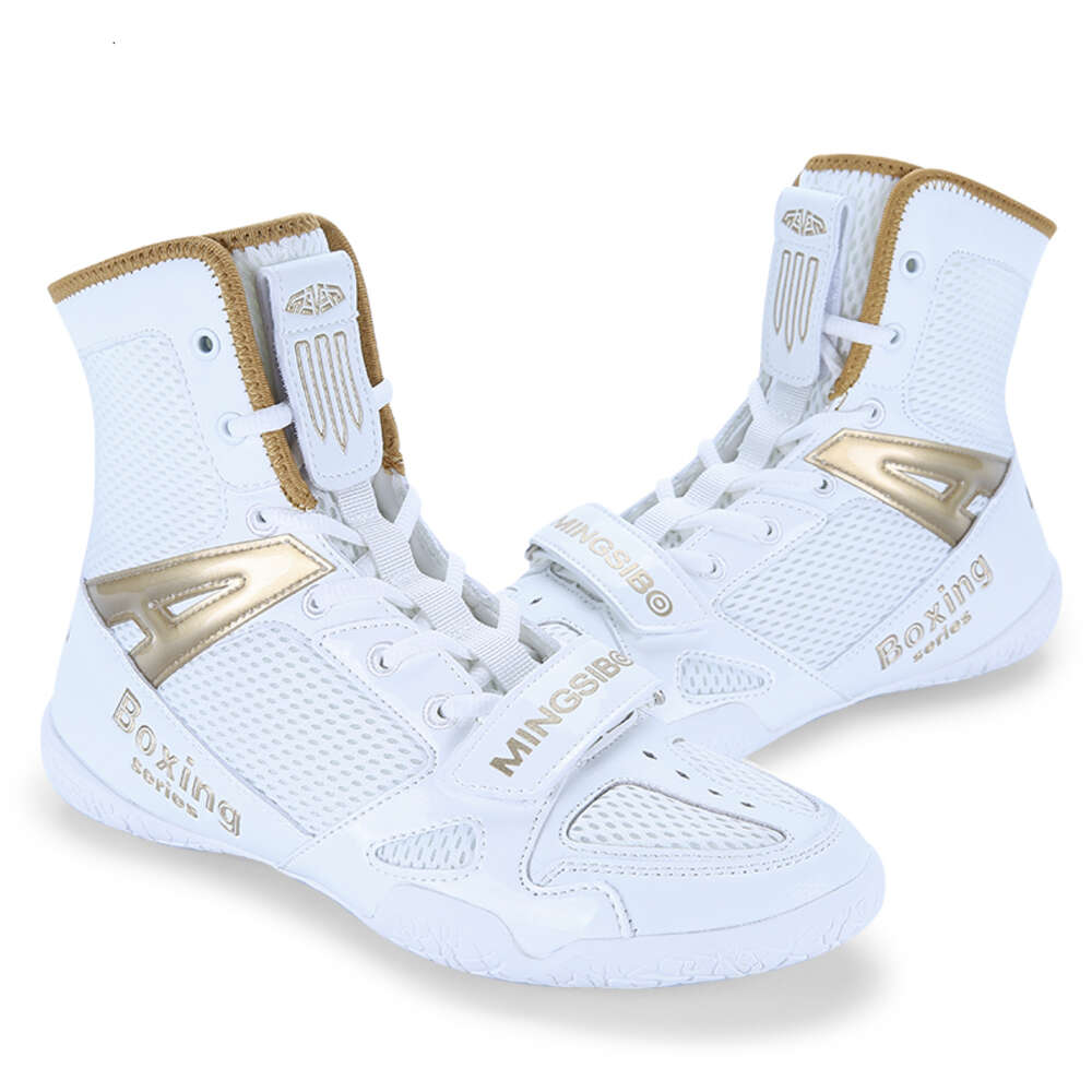 2023 Wholesale Custom manufacturer professional indoor sports High Top Wrestling boxing shoes for men