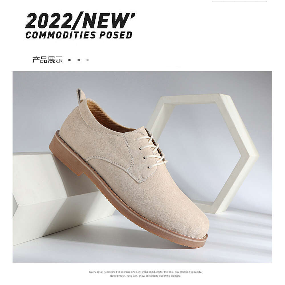 Taihao 1150 Large Genuine Leather Casual Low Help Work Shoes 38-46