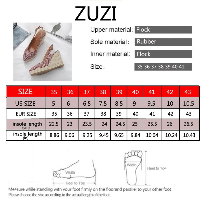 ZUZI High Heel Wedge Shoes Latest Fashion Style Womens Sandals Pointed Toe Slippers Womens High Heels Espadrilles Straw 240612