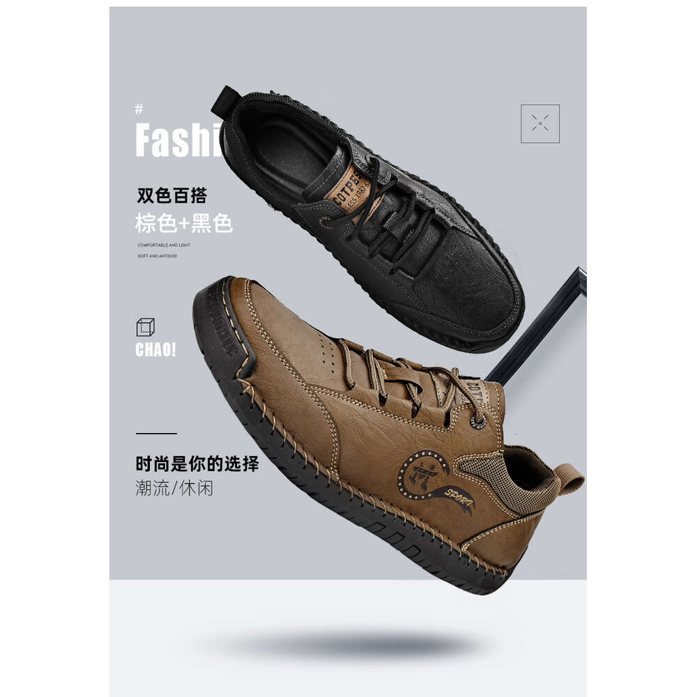 2901 Large Hand Sewn Casual Men's Shoes 38-46