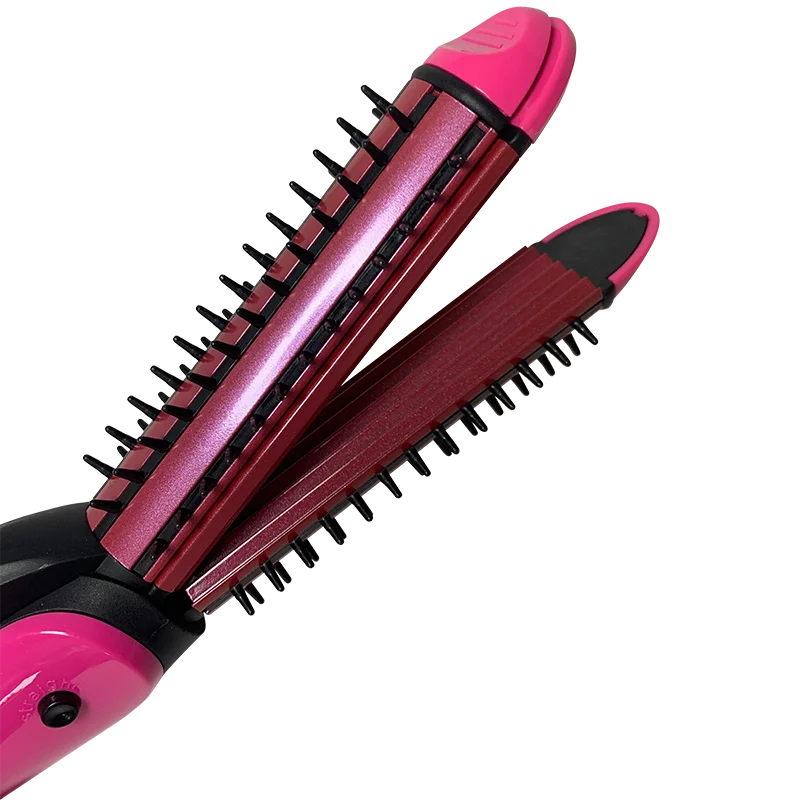 Straight iron rollers corn clip hair curler triad multi-function curling iron splint to generate electricity with 3