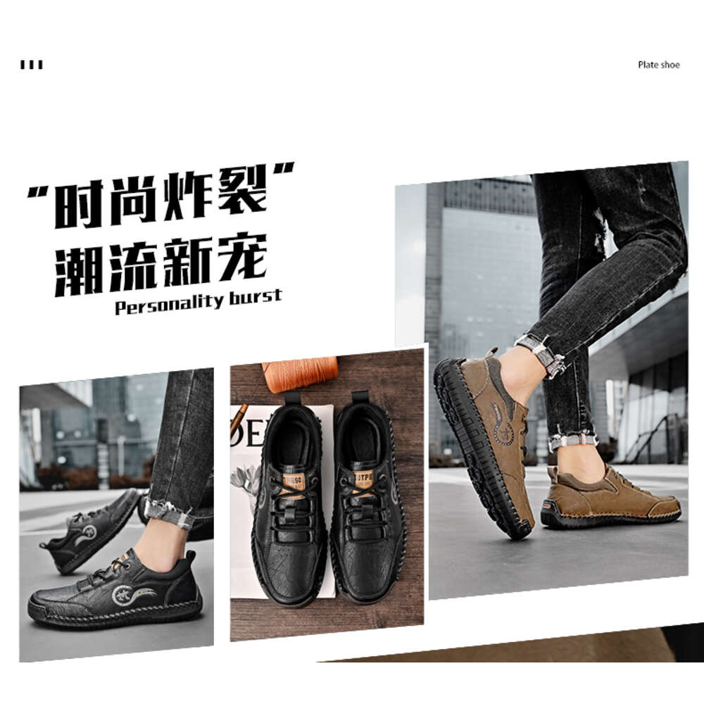 2901 Large Hand Sewn Casual Men's Shoes 38-46