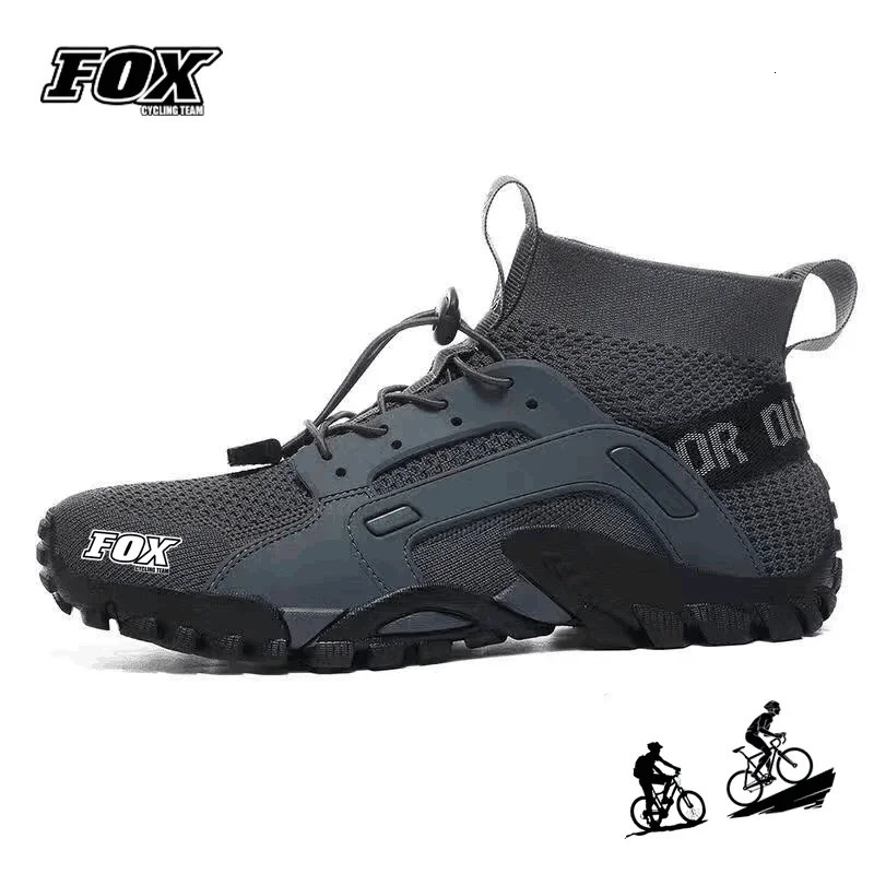 Shoes Mountain FOX Cycg Bike Team Mens Boots Waterproof Motorcycle Footwear Road Bicycle Sneaker atos Mtb Hombre Ciclismo