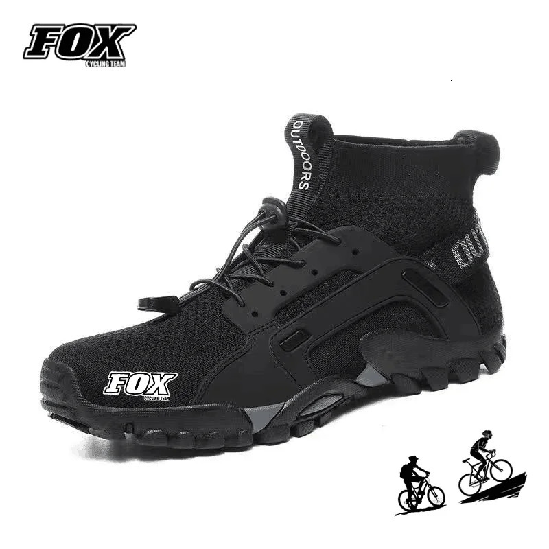 Shoes Mountain FOX Cycg Bike Team Mens Boots Waterproof Motorcycle Footwear Road Bicycle Sneaker atos Mtb Hombre Ciclismo